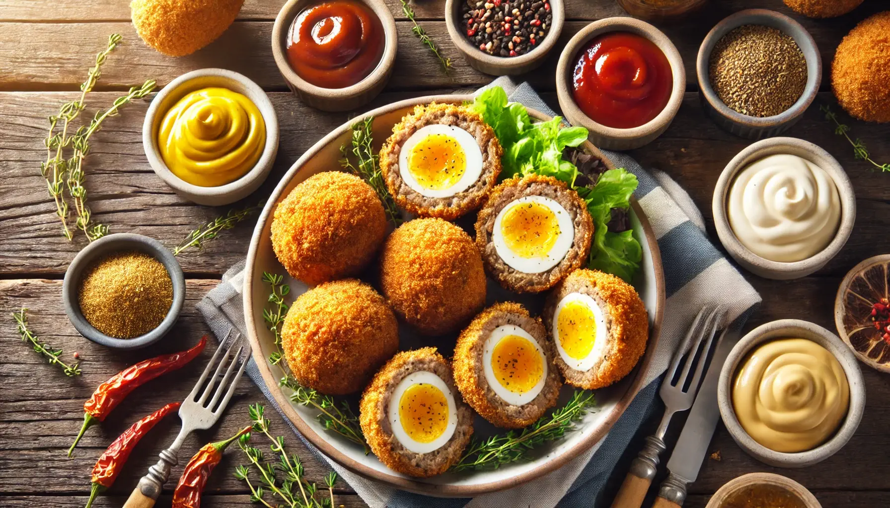 Baked Scotch Egg