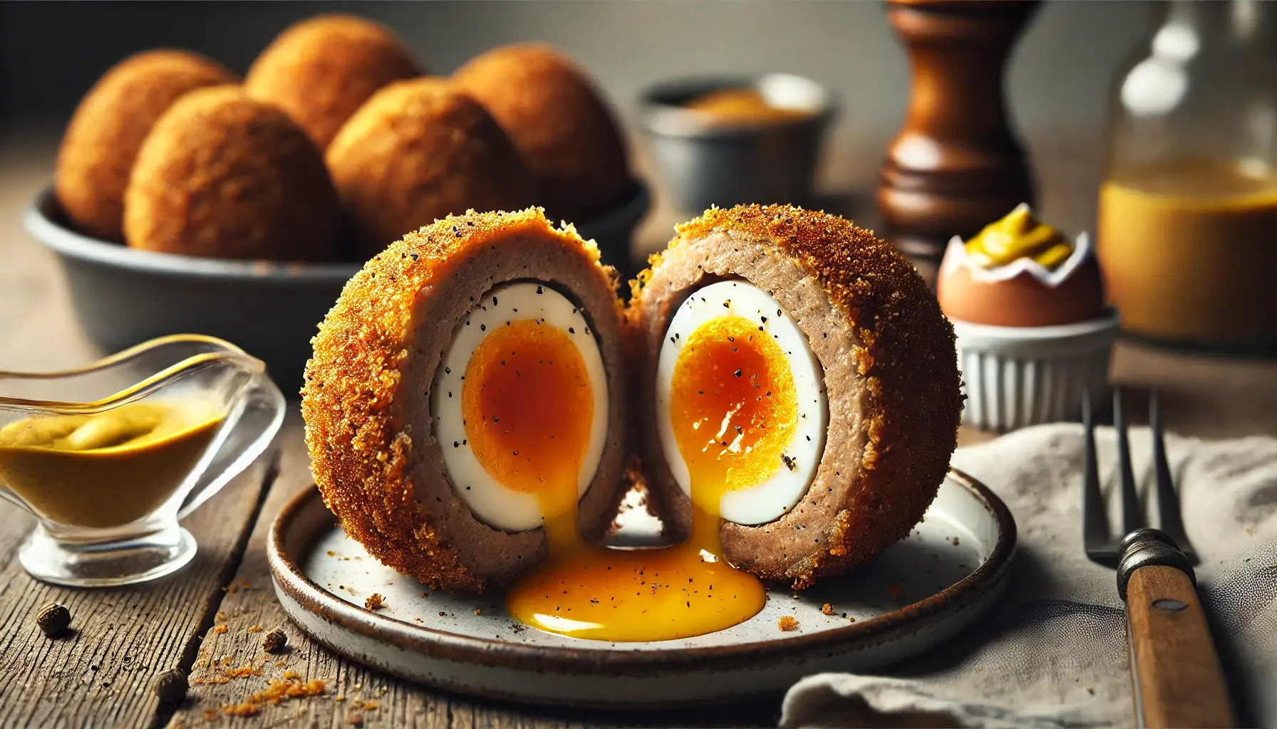 Baked Scotch Egg