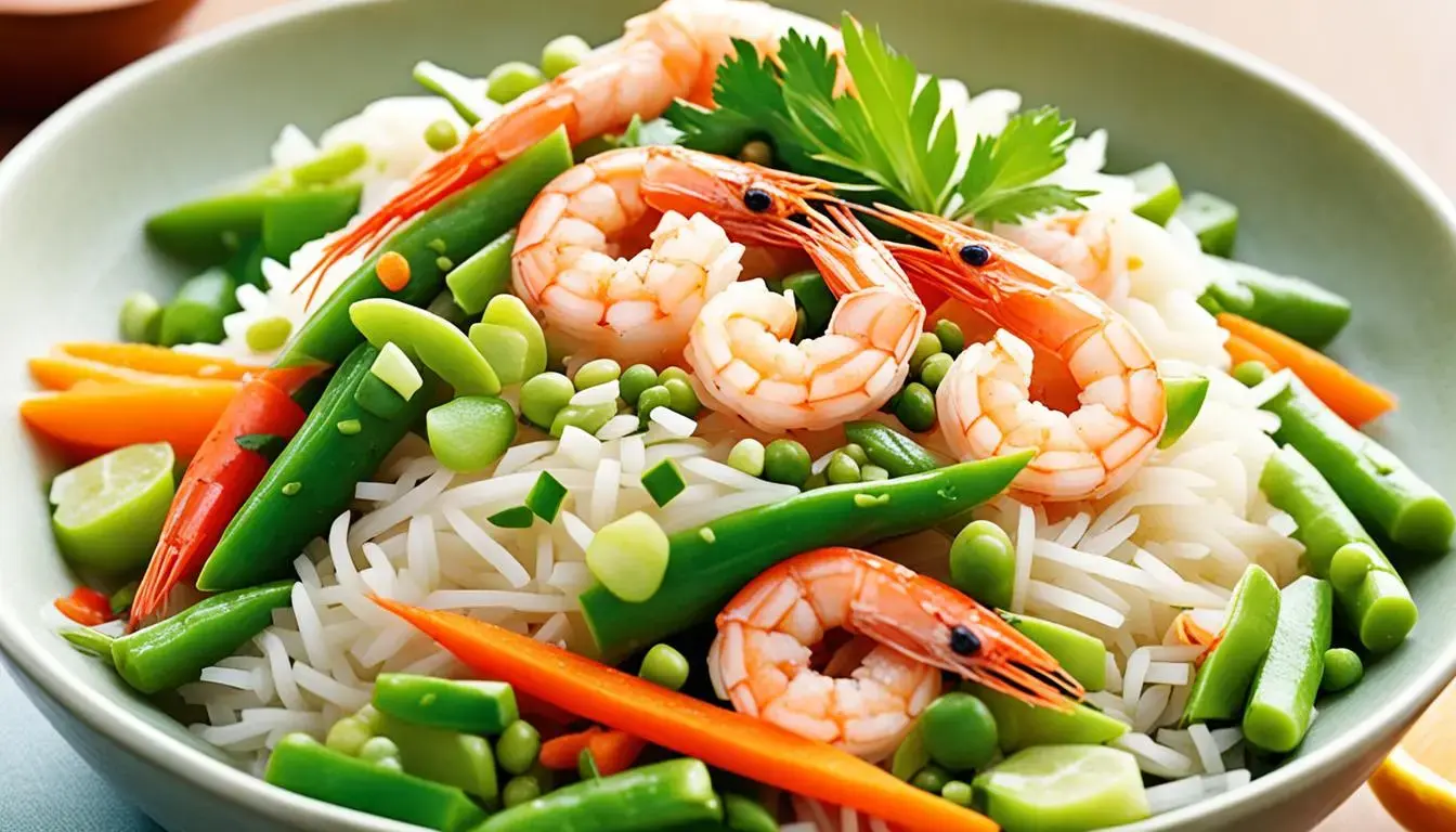 Easy Asian Shrimp Noodle Bowl Recipe