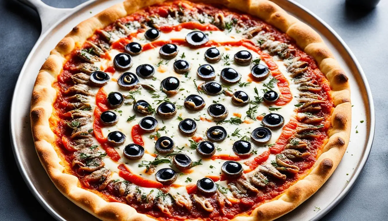 Sardine Pizza Italian cuisine