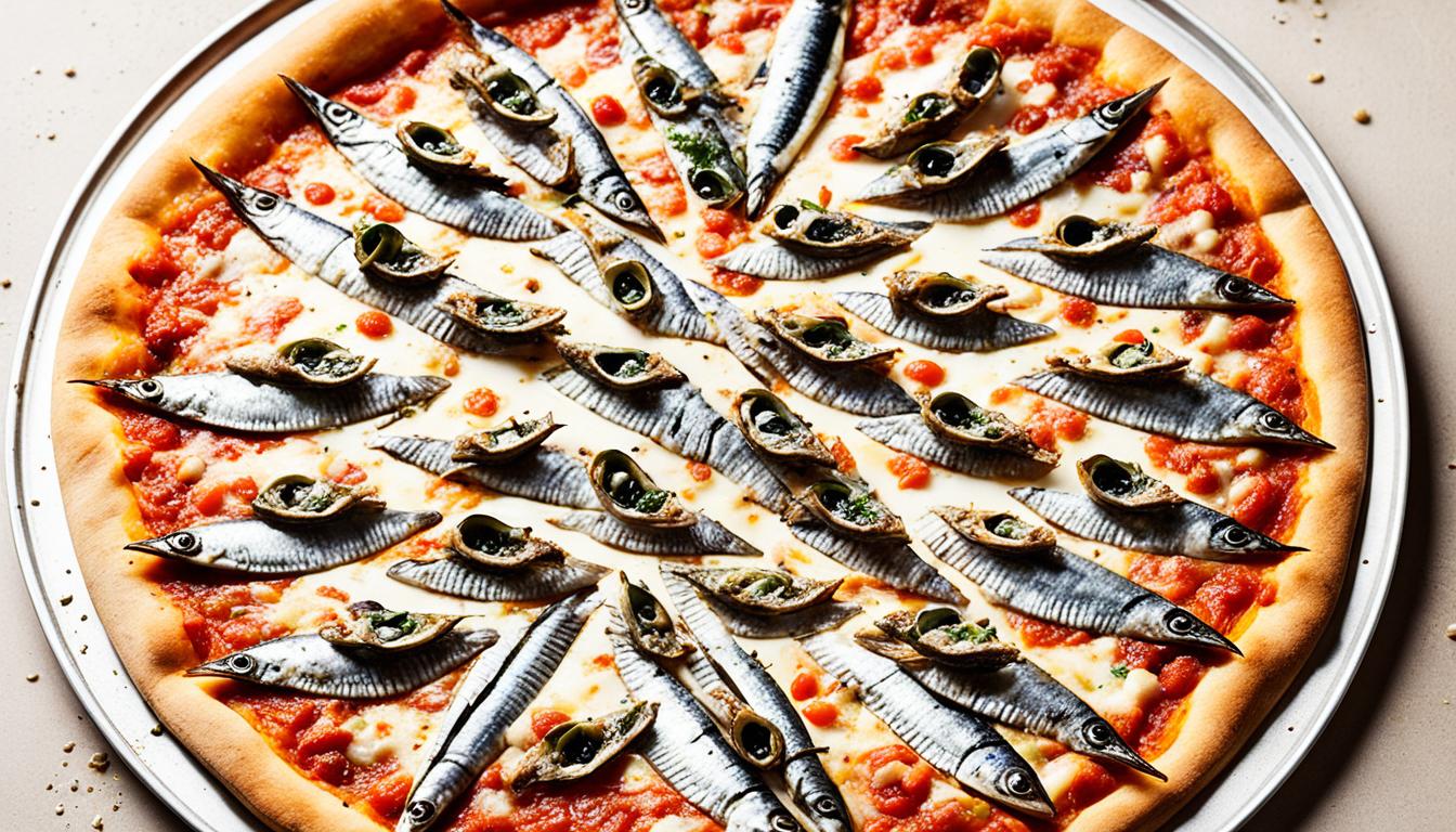 Sardine Pizza Italian cuisine